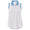 Womens Opal Stretch Jersey Polo White/Channel Blue