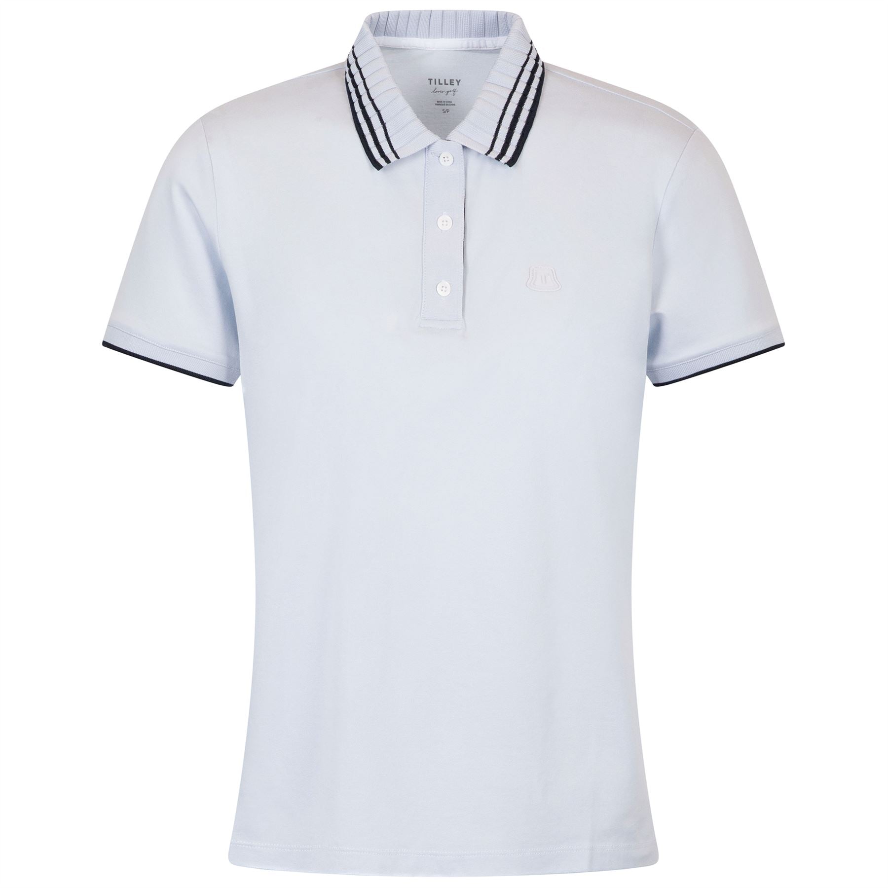Womens Team Polo Light Blue
