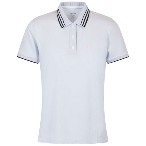 Womens Team Polo Light Blue