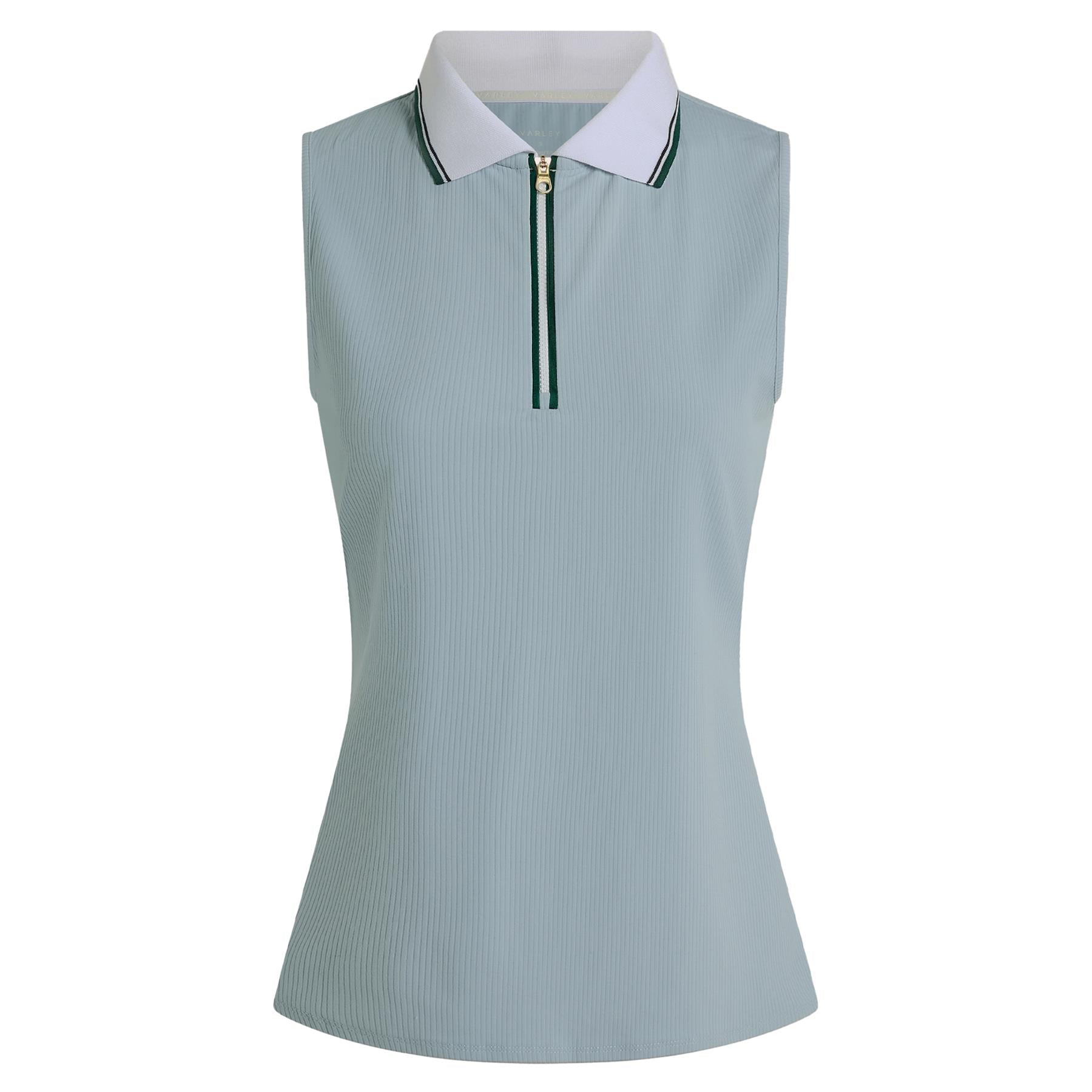 Womens Fritton Performance Tank Polo Celestrial Blue