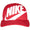 Rise Futura Cap Gym Red/White