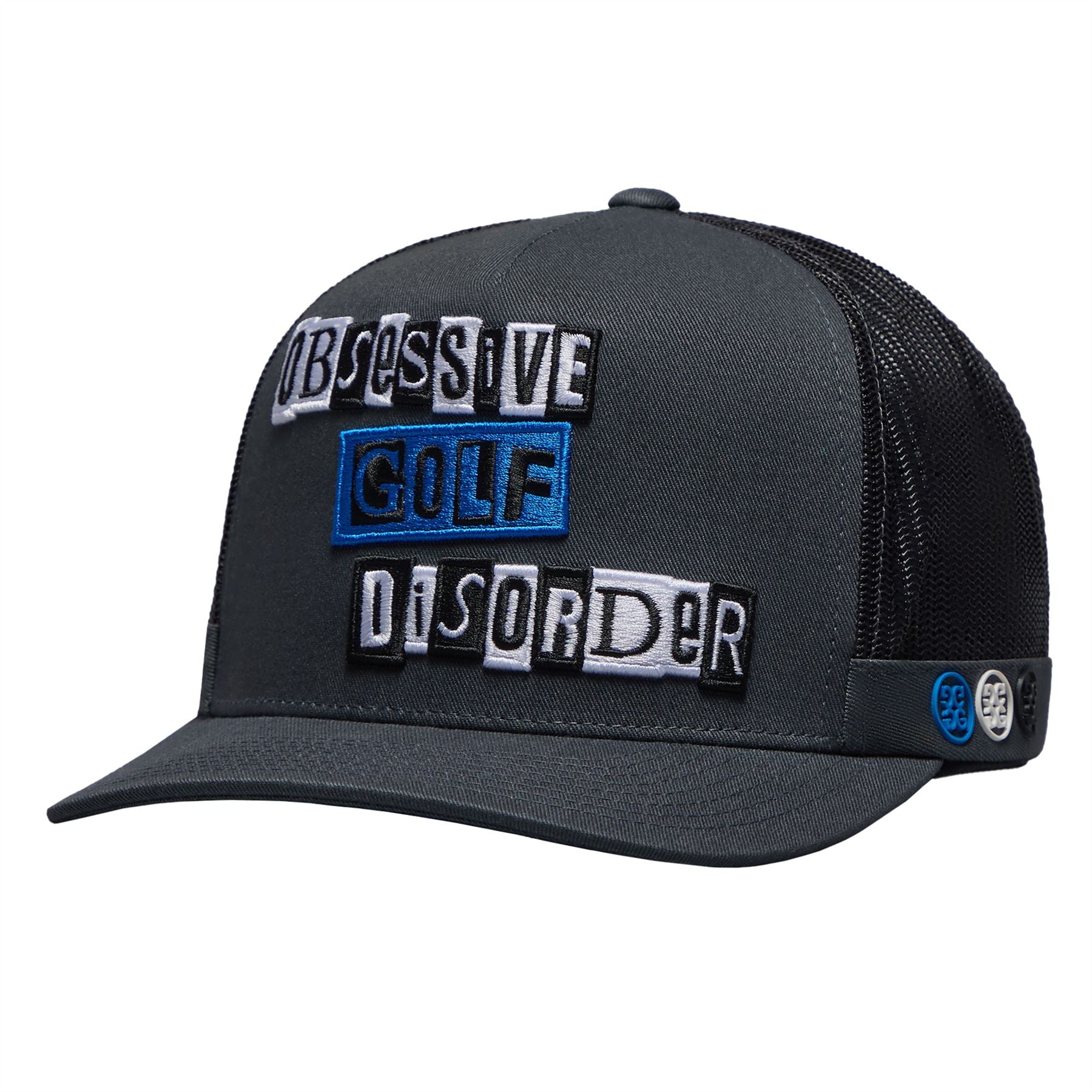 O.G.D Tall Trucker Cap Charcoal