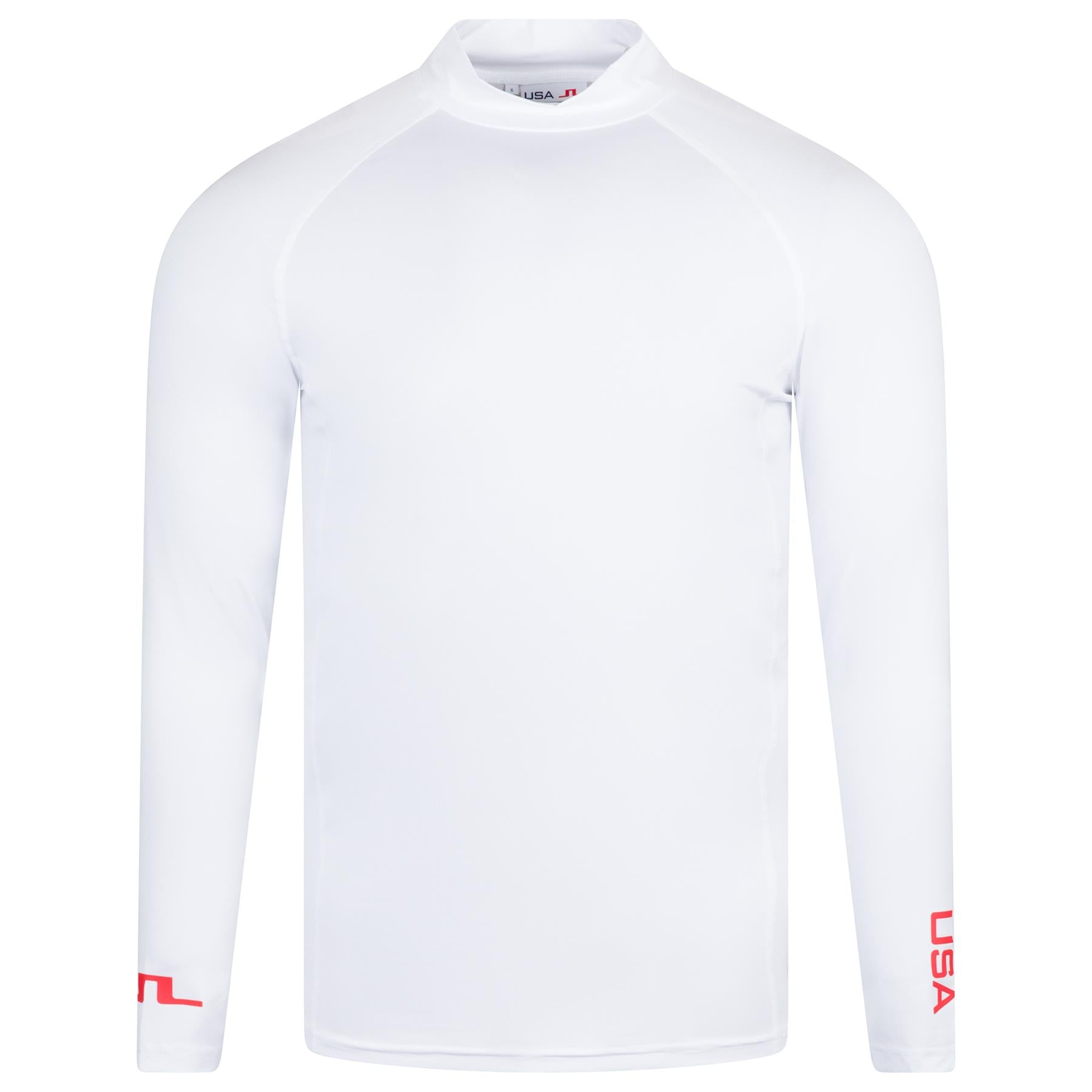 Rene Slim Fit Soft Compression Base Layer White