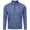 The Reid Quarter Zip Mid Layer Navy/Aberdeen Blue