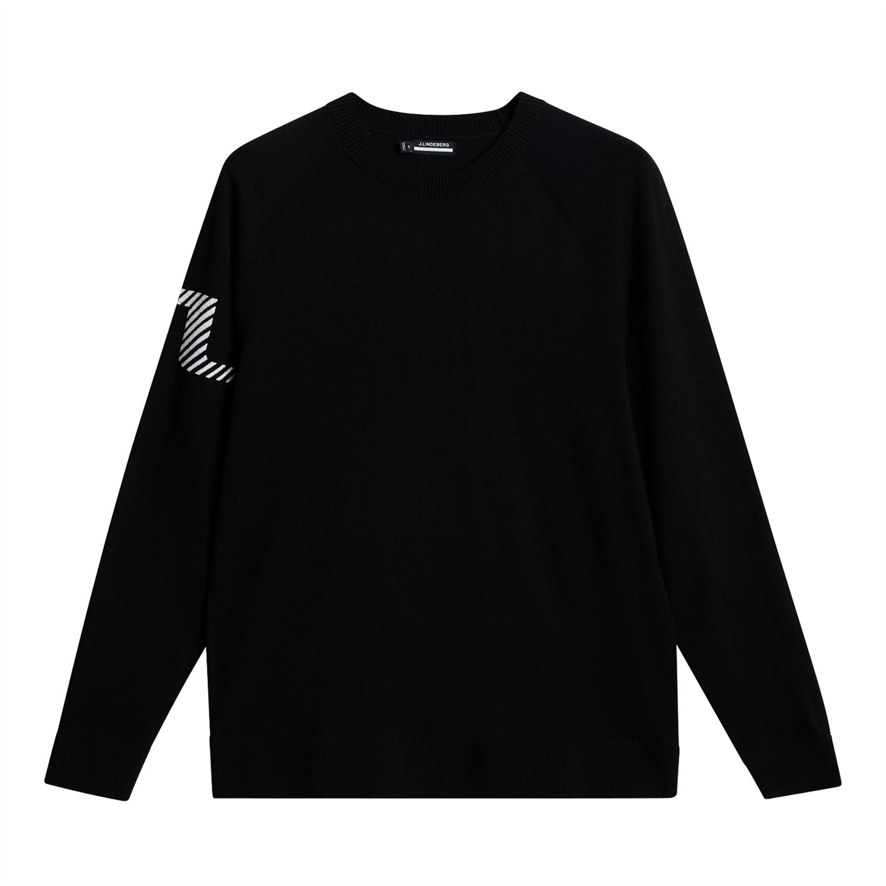 Heath Poly Blend Knitted Sweater Black