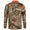 x Real Tree Quarter Zip Mid Layer Deep Forest