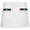 Womens Luna Rib Knit Skirt Ivory