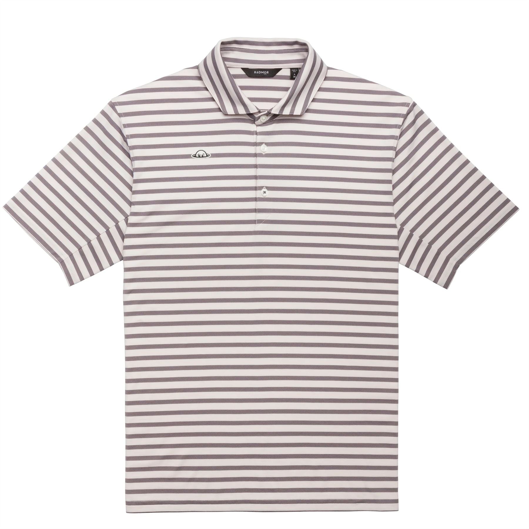 Hudson Recycled Vintage Stripe Polo Wisteria