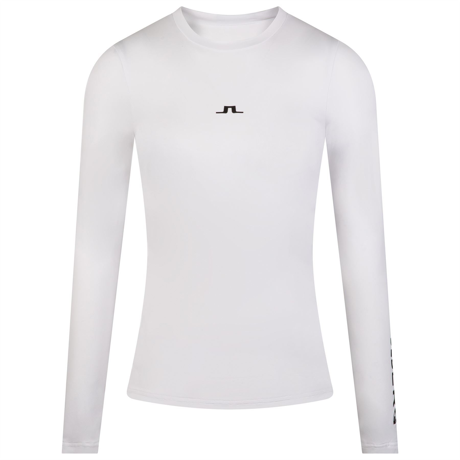 Womens Tekla Crew Neck Top White