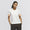Womens Originals 3-Stripe Polo Chalk White/Dusky Orange
