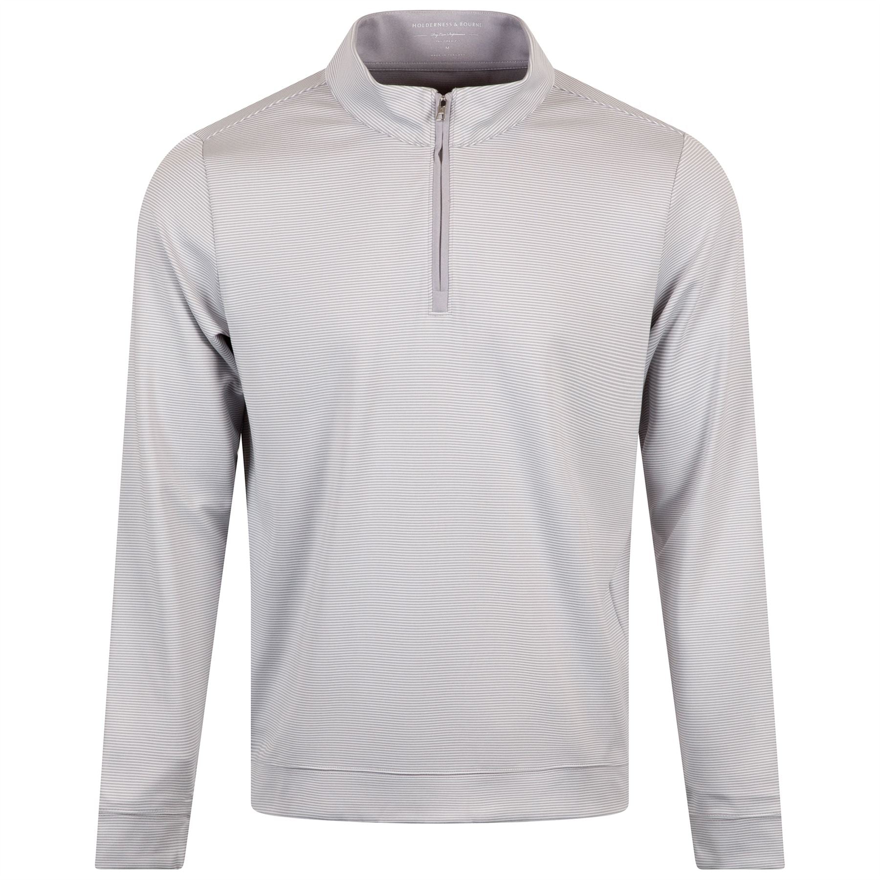 The Sherwood Pullover Mid Layer Grey/White