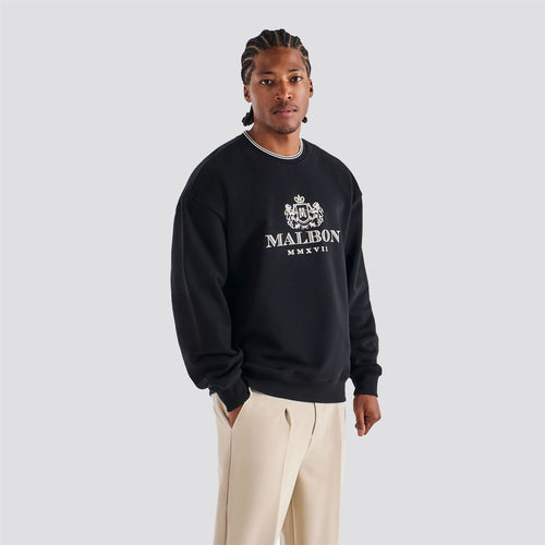 Monarch Crewneck Sweater Black