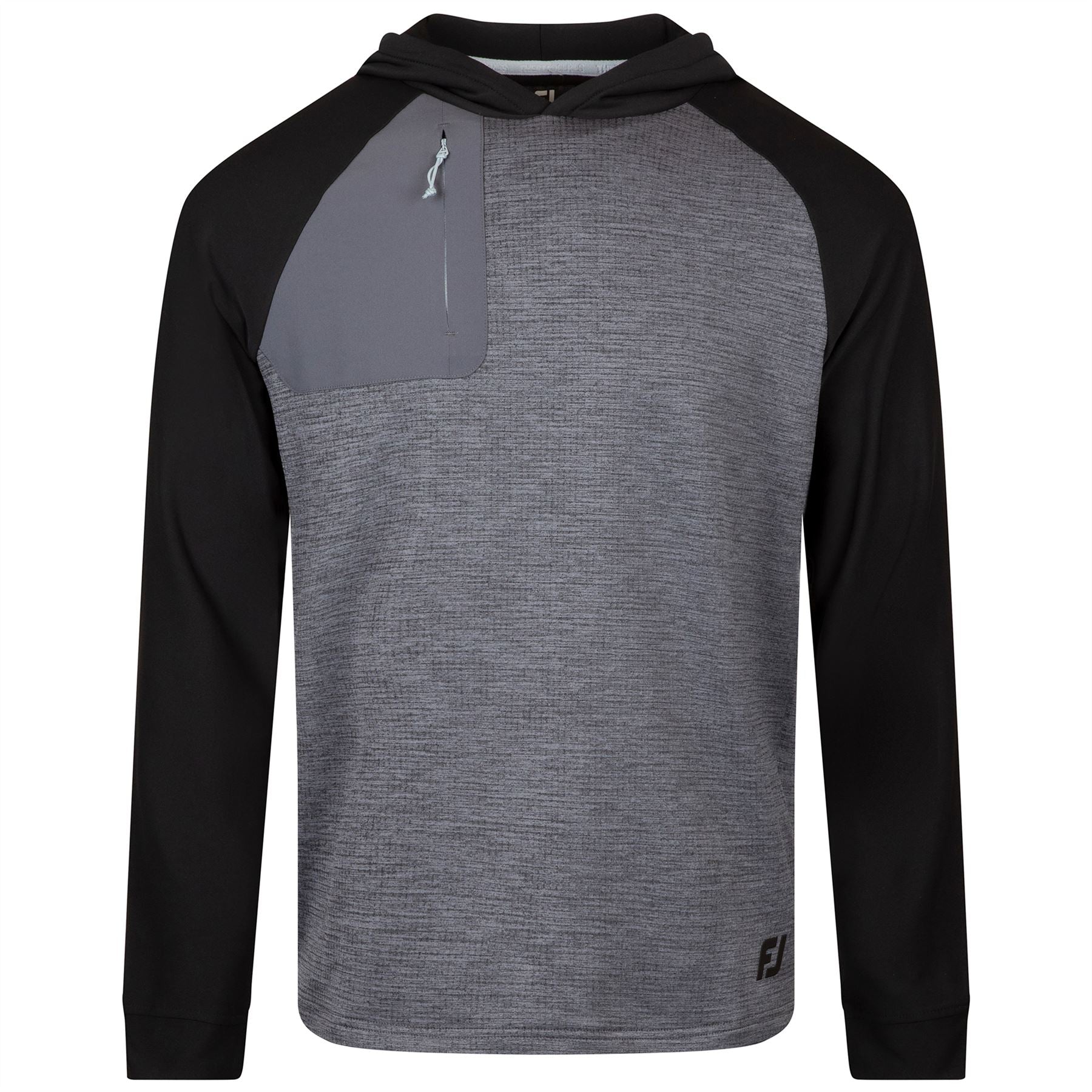 Thermo Pullover Hoodie Charcoal/Black