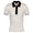 Womens Stella Recycled Rib Knit Polo Snow White