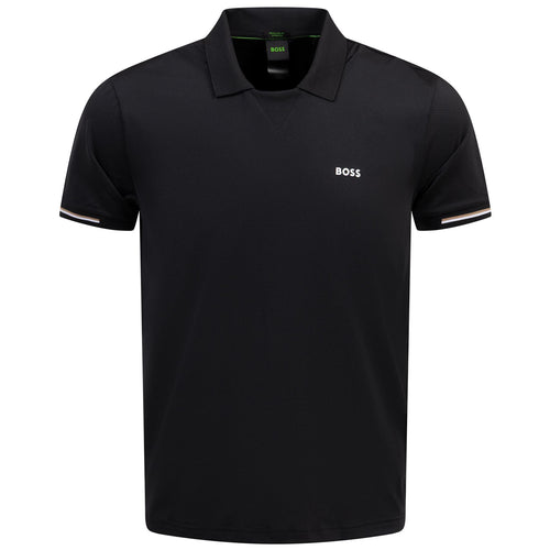 Palle Mesh Polo Black
