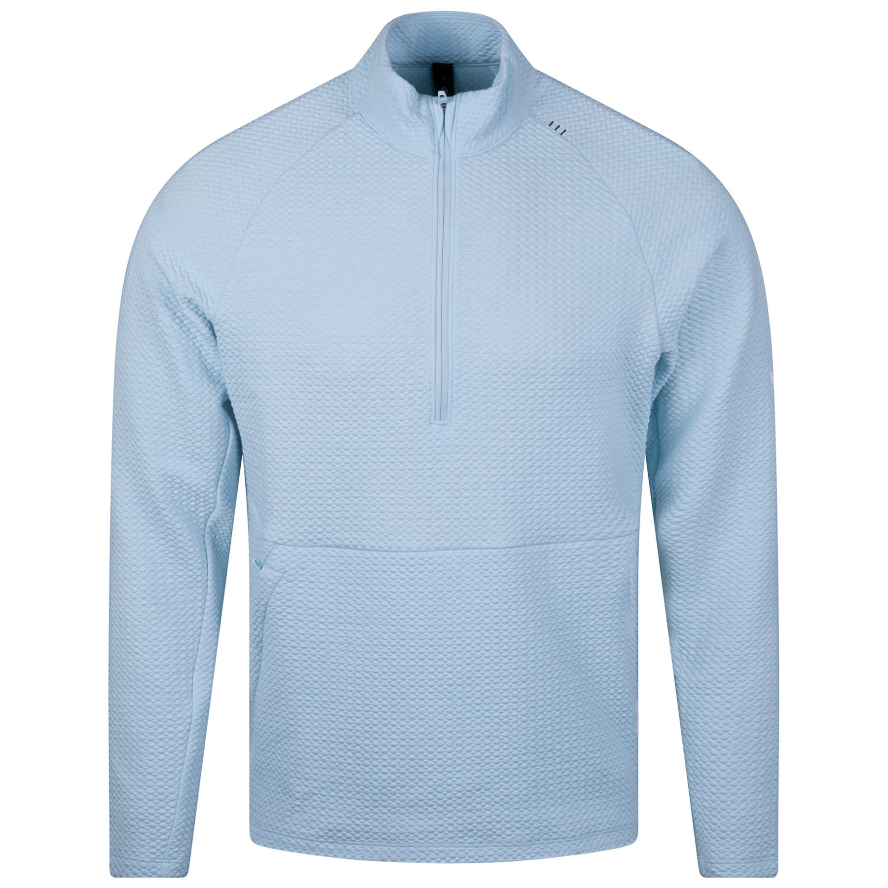 x TRENDYGOLF At Ease Half Zip Powder Blue