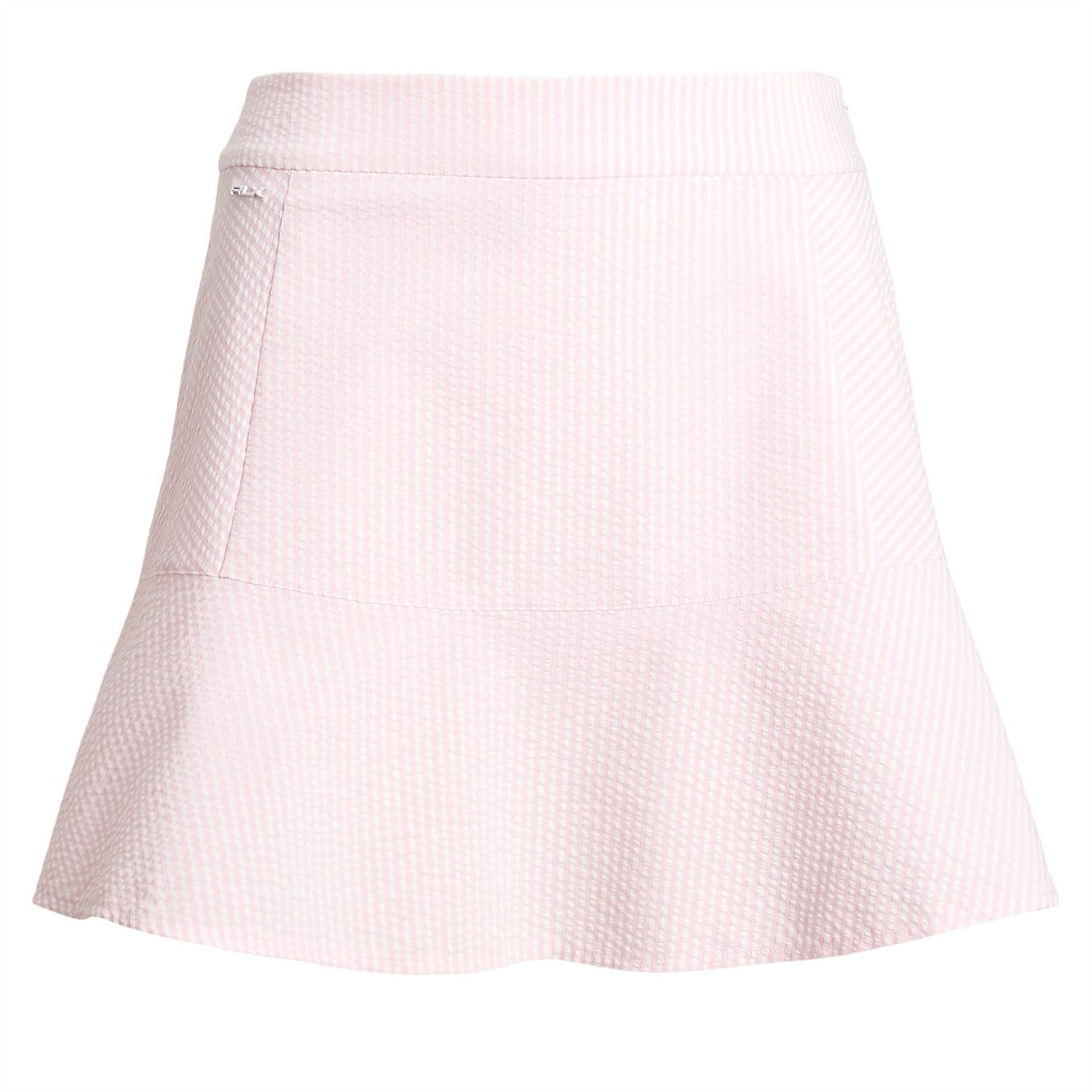 Womens RLX Seersucker Skort Pink Multi