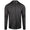 Liam Hooded Half Zip Mid Layer Black