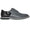 Gallivanter Pebble Leather Two Tone Golf Shoe Charcoal