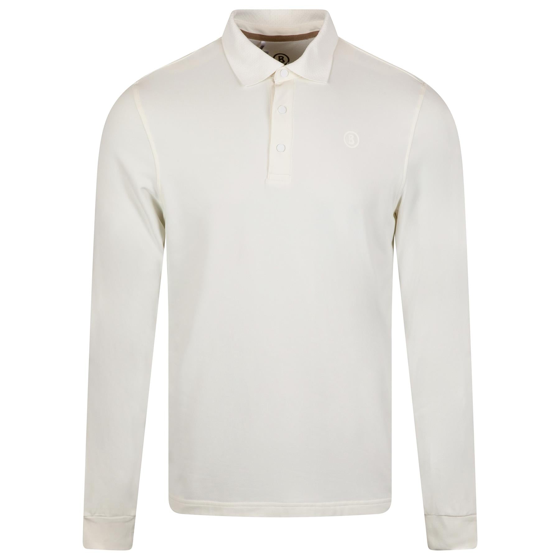 Gustavo Long Sleeve Polo Off White