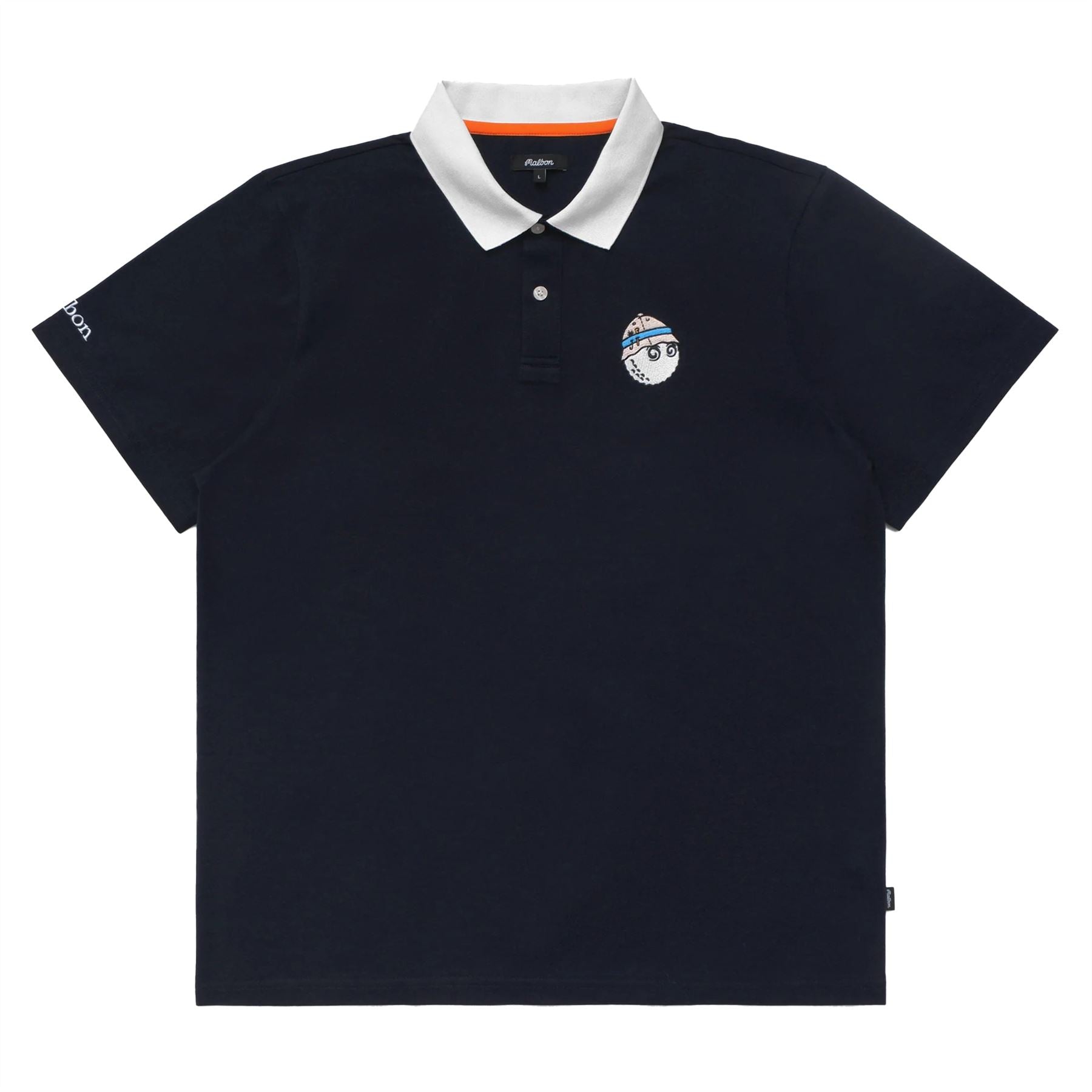 Fishing Buckets Pique Polo Navy