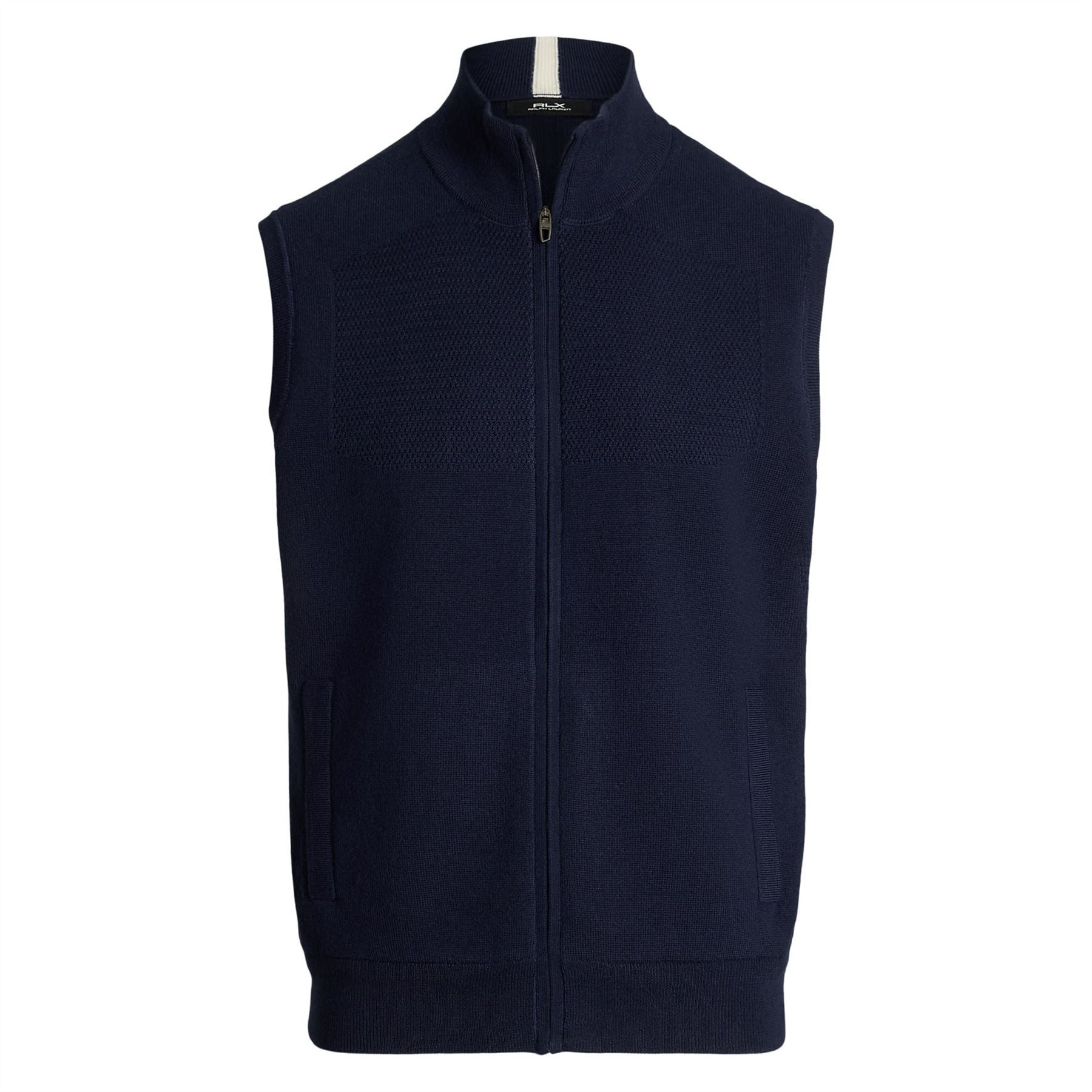 RLX Merino Coolmax Vest Refined Navy