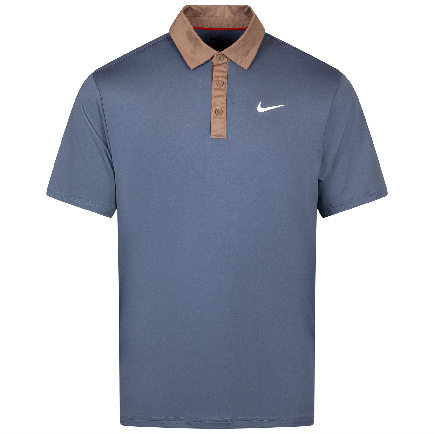 Dri-FIT Tour Contrast Polo Diffused Blue/Mink Brown/White
