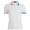 Womens Pleated Contrast Collar Silky Tech Nylon Polo Snow