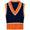 Womens Barbados Knitted Vest Estate Blue