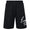 Nylon Mesh Lined Shorts Black