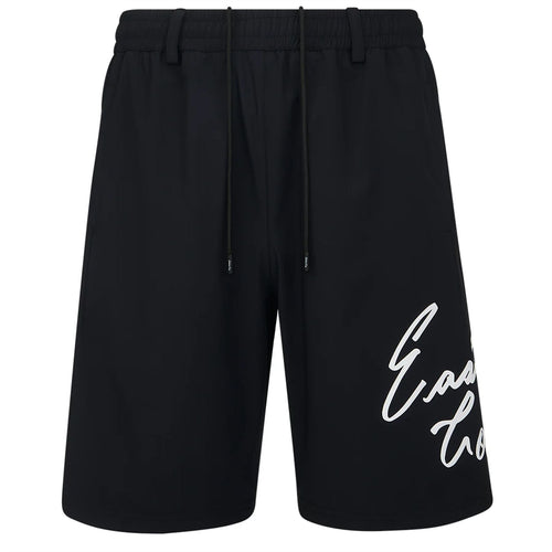 Nylon Mesh Lined Shorts Black