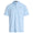 Classic Fit Floral Mesh Polo Shirt Office Blue Jardin Floral