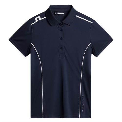 Womens Leyla Biograde Jersey Polo JL Navy