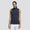 Womens Ultimate365 SL Mock Neck Polo Collegiate Navy