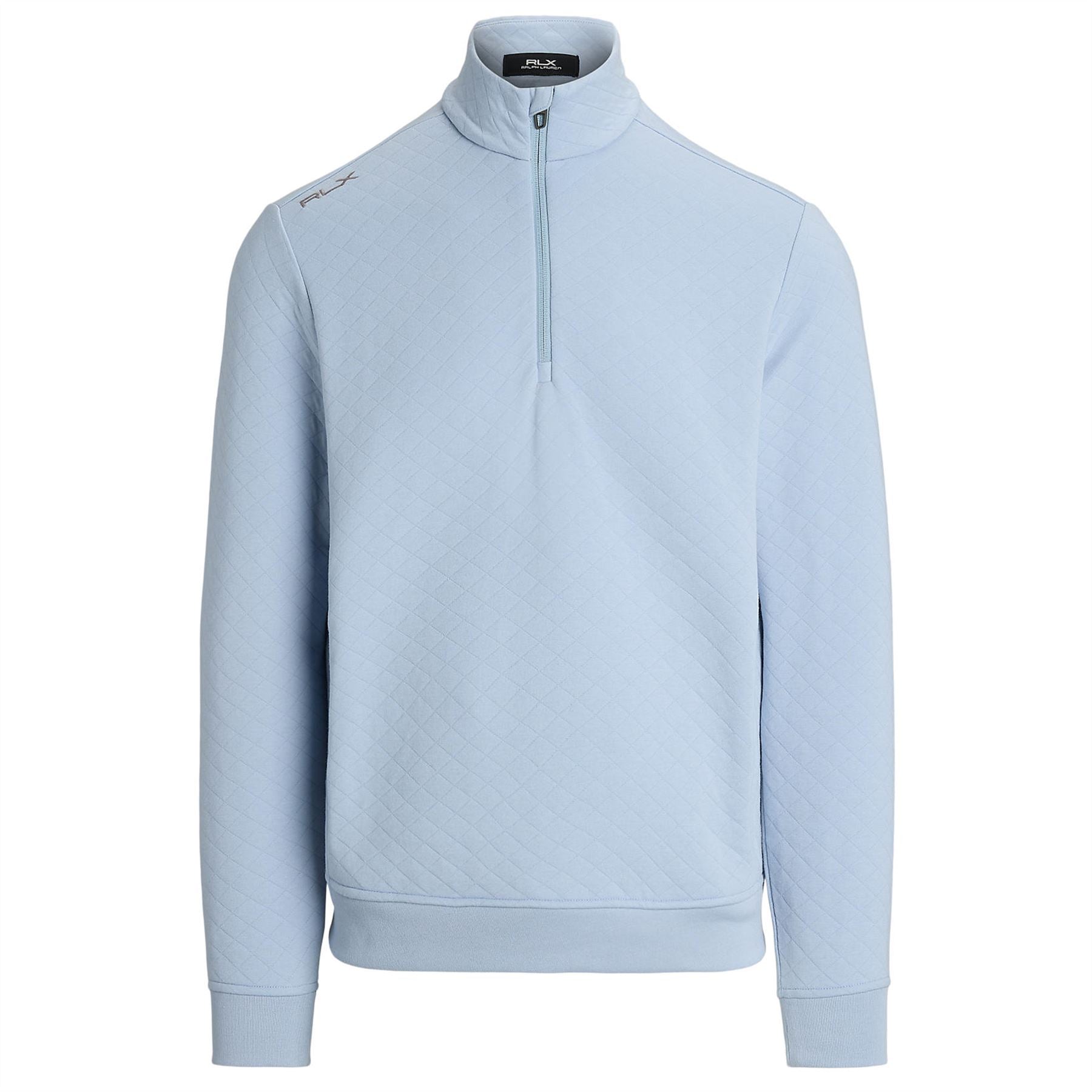 RLX Quilted Double Knit Pullover Estate Blue