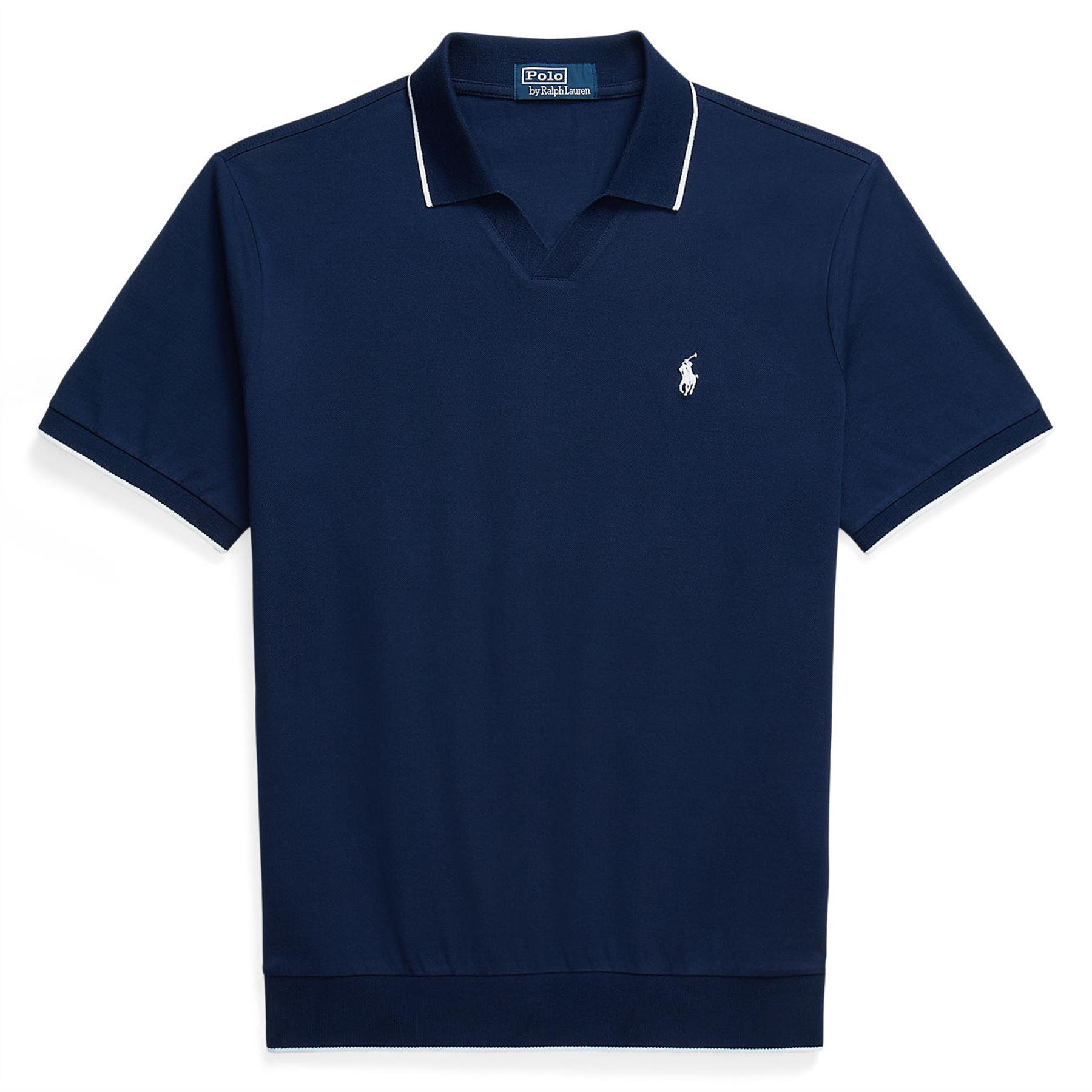 Polo Golf Johnny Collar Cotton Polo Newport Navy