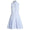 Womens RLX Jenna Stripe Dress White/Light Blue