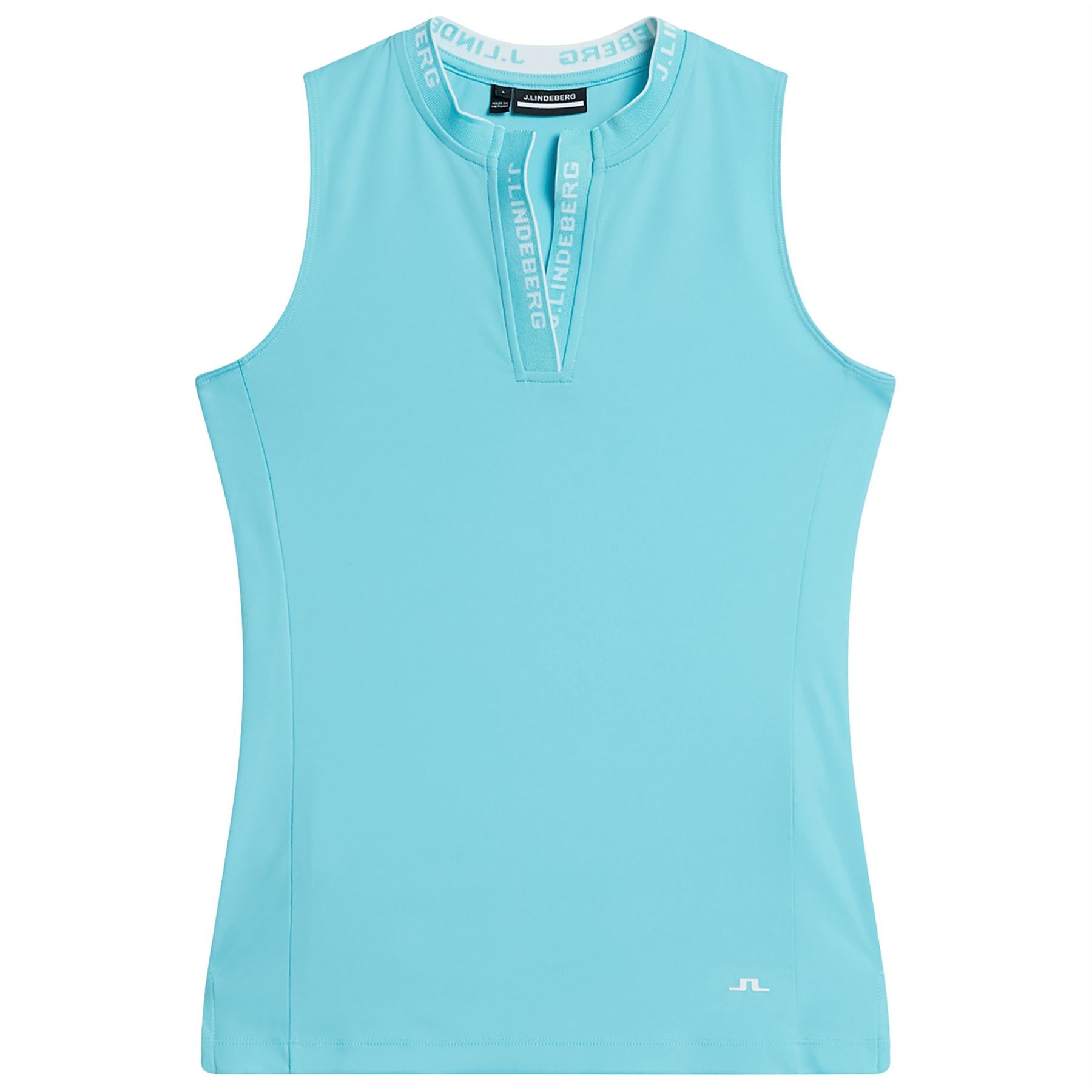 Womens Leya TX Jersey Sleeveless Dress Blue Curacao