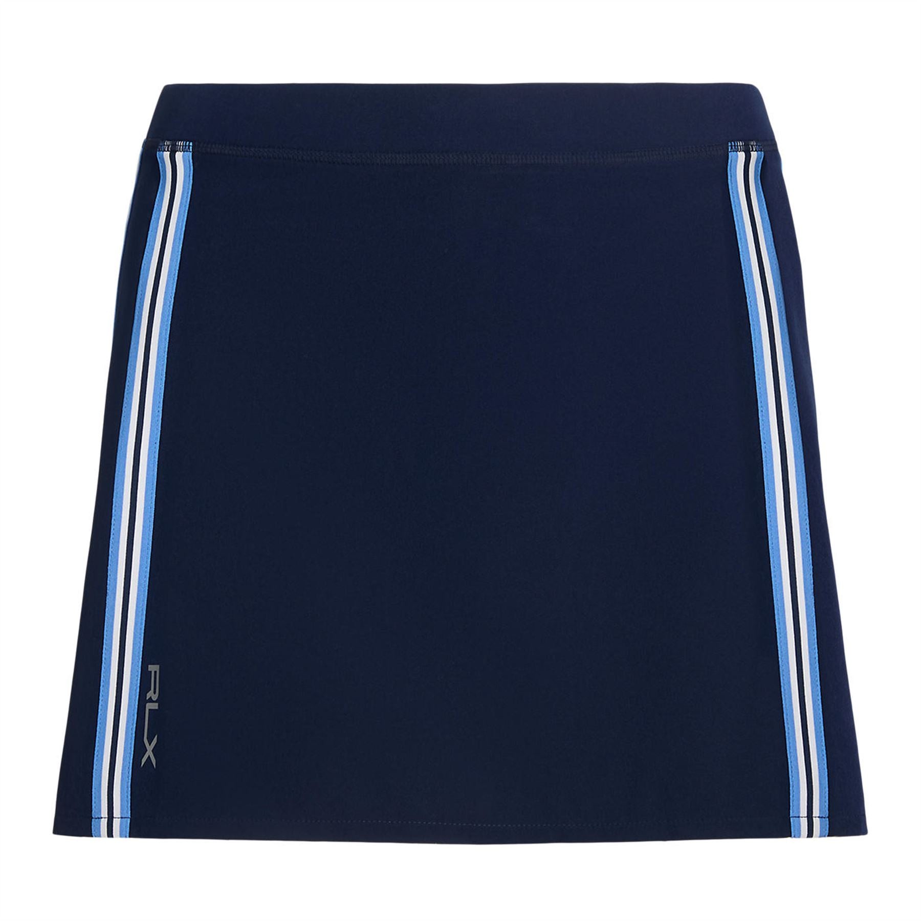 Womens 15"Pleat Back Skort-Refined Navy Multi