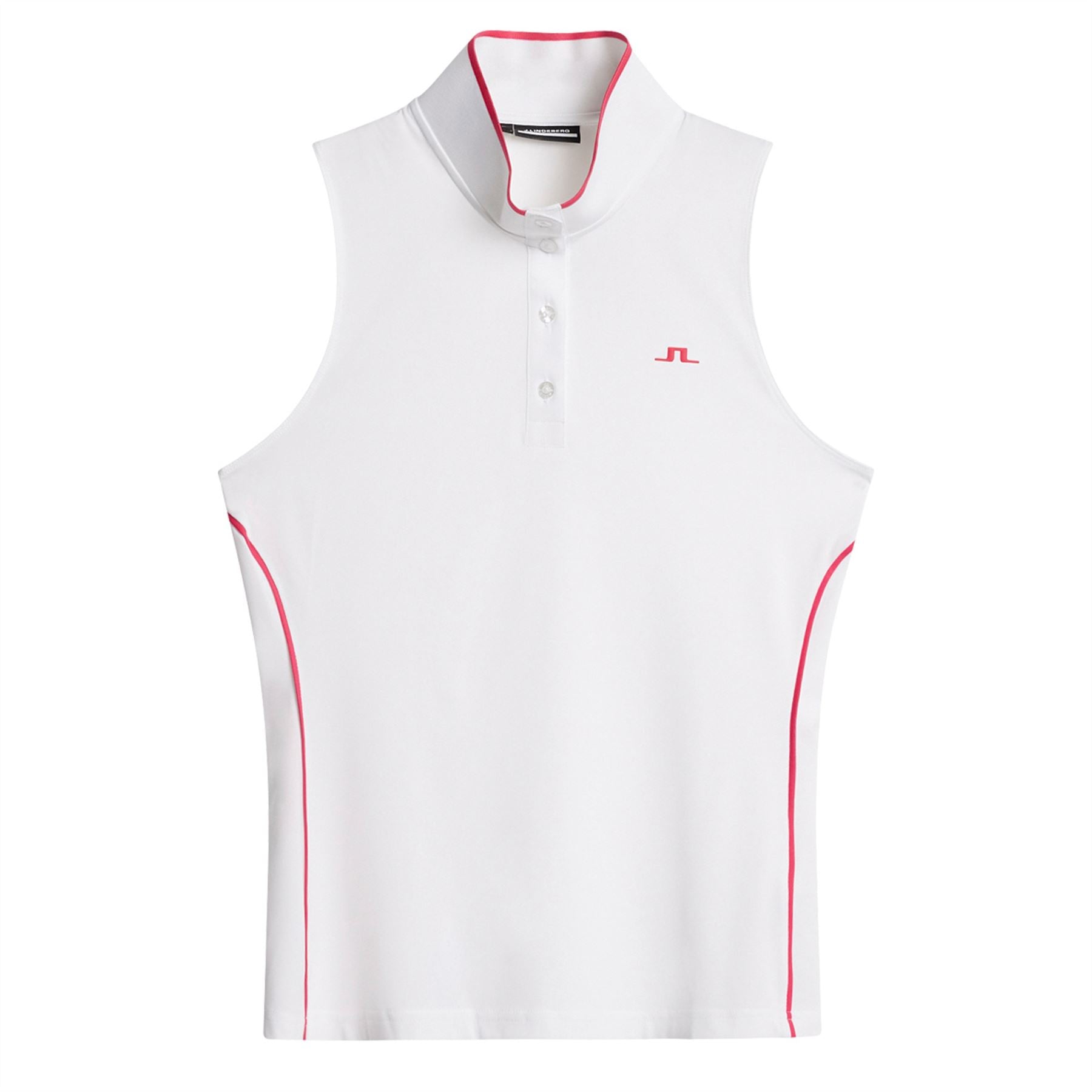 Womens Lili Sleeveless Soft TX Jersey Top White