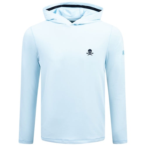 Brushed Back Tech Terry Logo Hoodie Daybreak