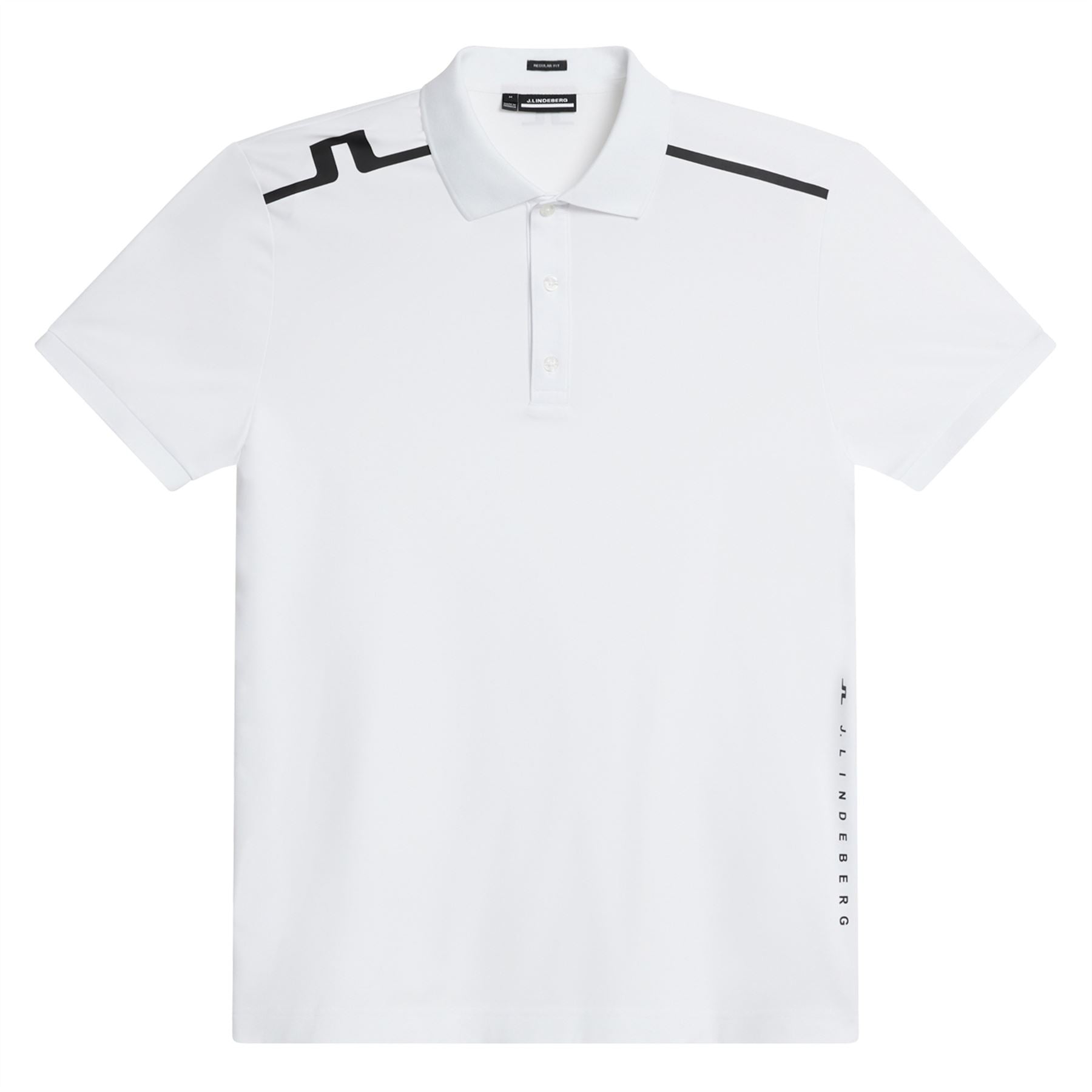 Lionel Regular Fit TX Jersey Polo White