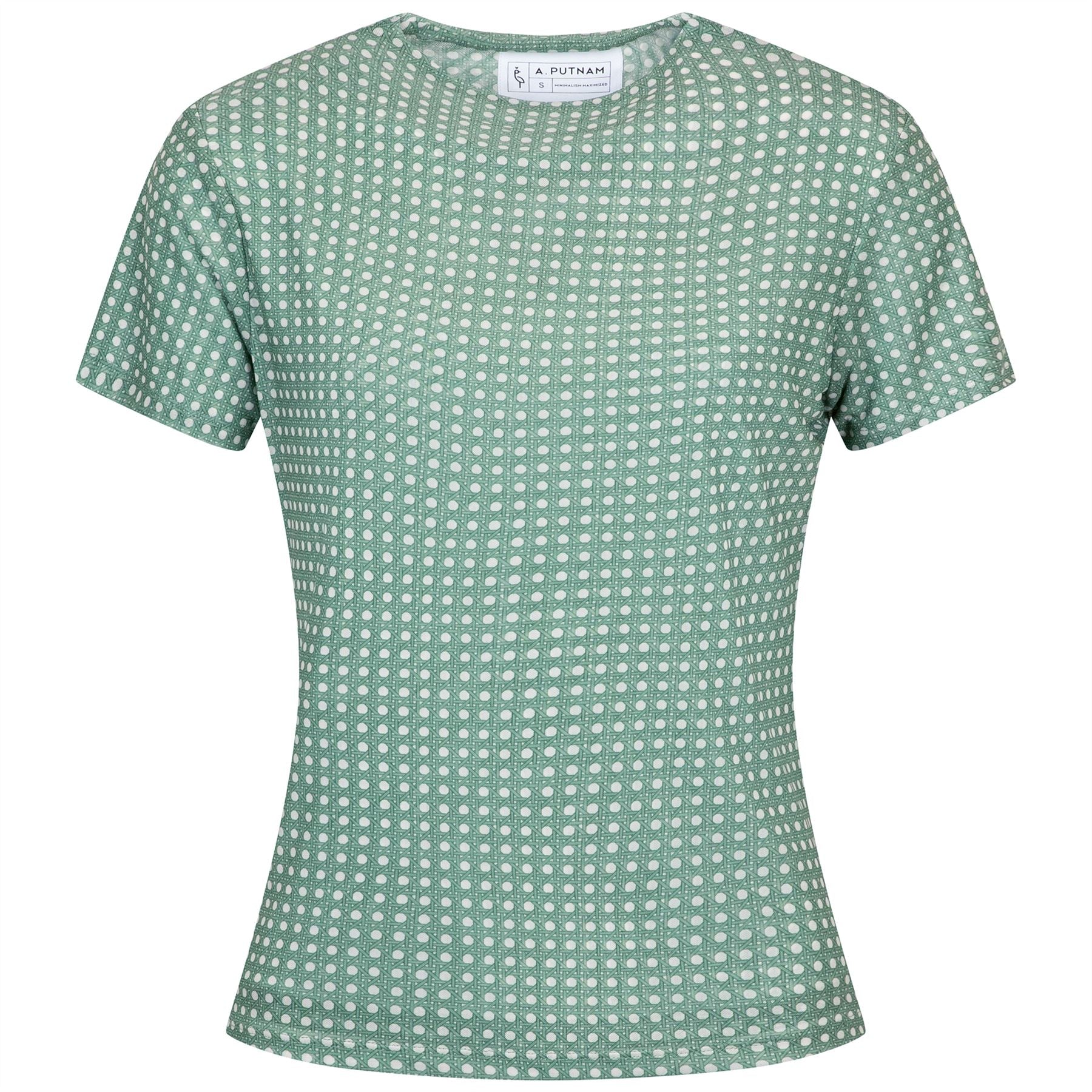Womens Sentry UPF SS Top Chive Rattan