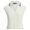 Womens RLX SL Cable Knit V-Neck Polo White Splash/Refined Navy