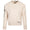 Womens Pray For Birdies French Terry Crewneck Pullover Stone Heather