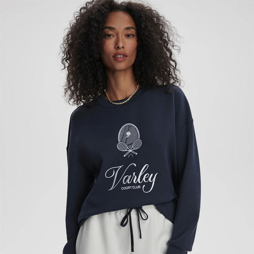 Womens Rasco Namesake Sweat Navy/White