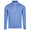 Perth Melange Performance Quarter Zip Blue Sea