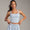 Womens Serene Shelf Bra Tank Blue Dawn