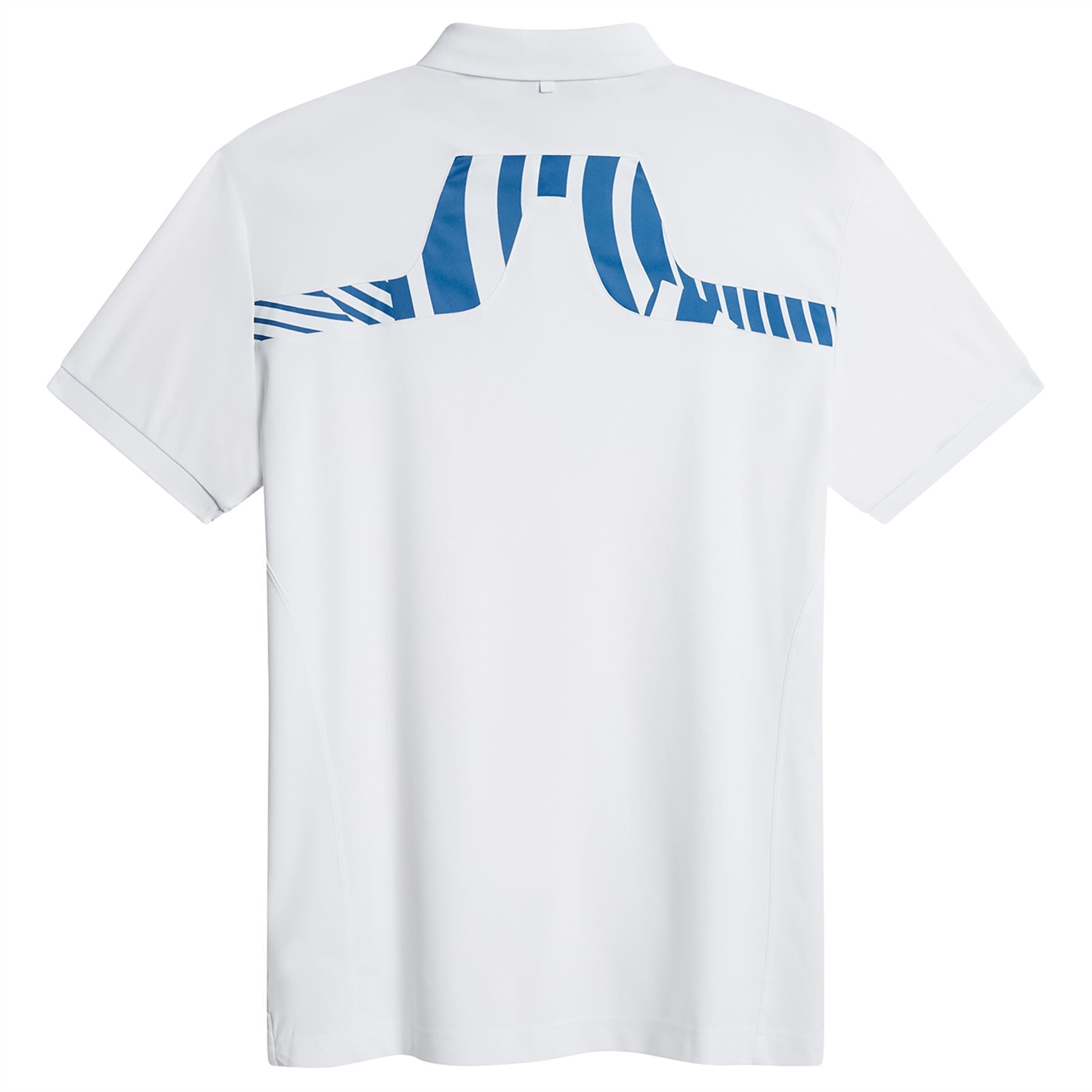 KV Regular Fit TX Jersey Dazzle Wave Printed Polo Estate Blue
