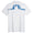 KV Regular Fit TX Jersey Dazzle Wave Printed Polo Estate Blue